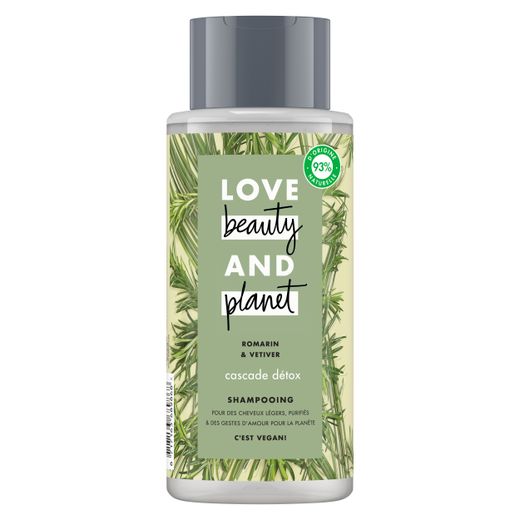 Un shampoing de la nouvelle marque Love Beauty and Planet.