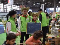 Les lycéens de La Roque après leur concours, ce samedi 2 mars.