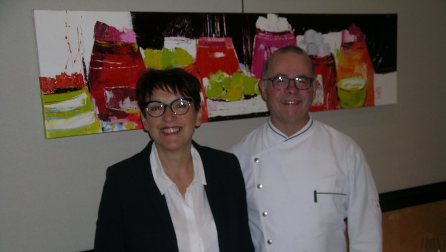 Régine et Philippe Caralp au Méjane, à Espalion, offrent une cuisine d’une grande finesse, très appréciée des gourmets.
