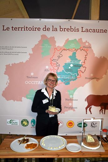 Cécile Arondel-Schultz est à la tête de la Confédération générale de Roquefort depuis octobre 2017.