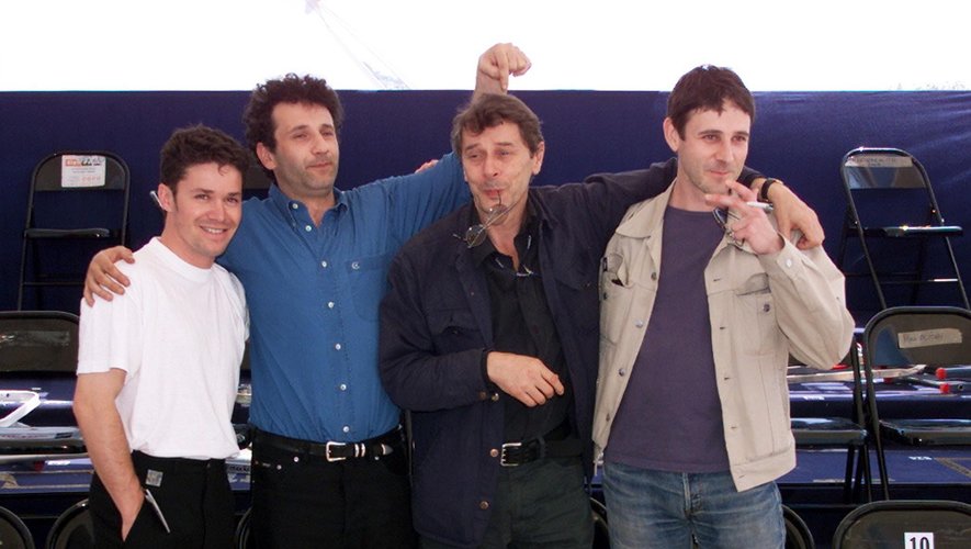 Les réalisateurs Eric Guirado, Emmanuel Finkiel, Patrick Grandperret et Guillaume Bread (de gauche à droite). Patrick Grandperret est morté samedi à 72 ans.