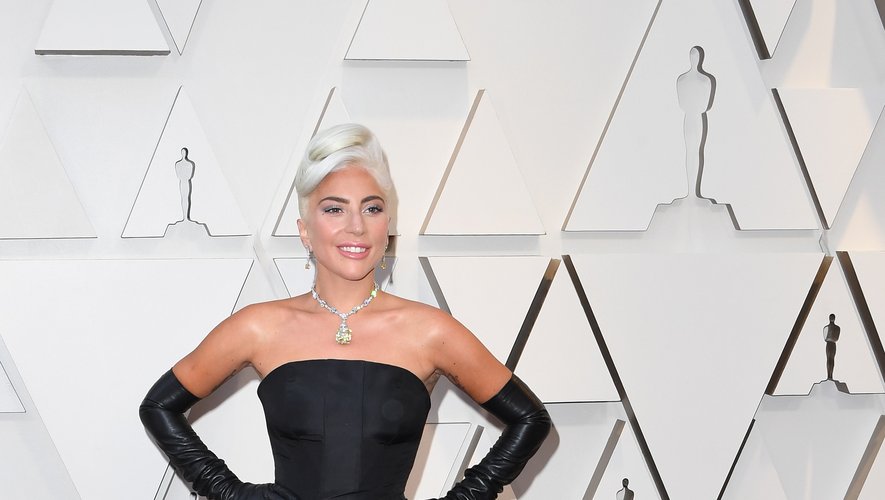 Lady Gaga à la 91ème cérémonie des Oscars au Dolby Theatre d'Hollywood, le 24 février 2019