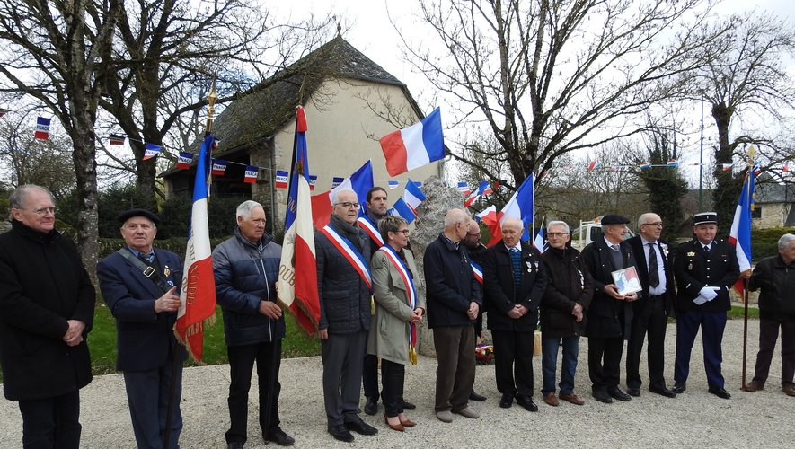 Messieurs Albac, Brugié, Chapelle et Couderc honorés en présence des personnalités territoriales.