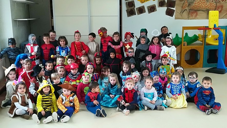 Les élèves de l’école Saint-Jean ont fêté carnaval