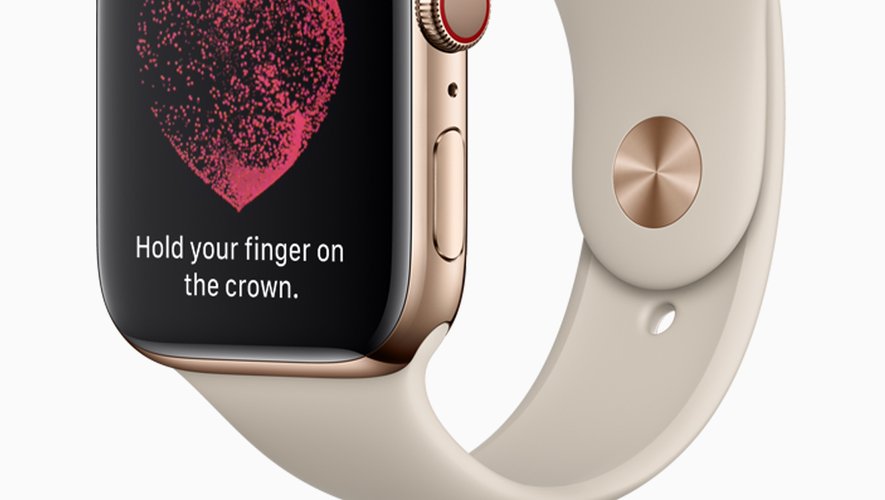 Les Français peuvent enfin profiter de la fonctionnalité électrocardiogramme (ECG) disponible sur leur Apple Watch 4.