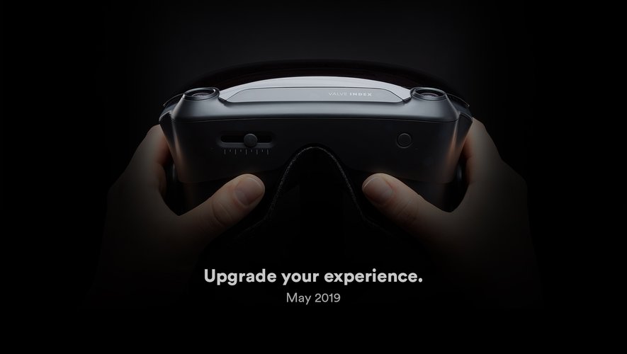 Image promotionnelle du casque de VR Valve Index