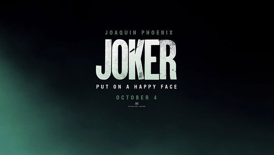 "Joker" avec Joaquin Phoenix arrivera le 9 octobre en salles