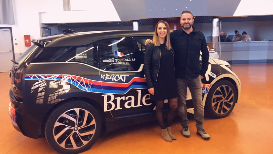 Au volant d’une BMW i3, Aurore et Ludovic espèrent inscrire la B Team Energy au palmarès mondial. Premier rendez-vous, le 30 mai, à Chablais en Suisse.  