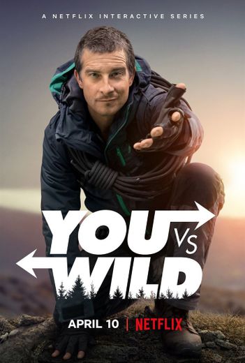 Dans "You versus Wild" de Netflix, le célèbre aventurier britannique Bear Grylls propose au téléspectateur de décider de son parcours en milieu hostile
