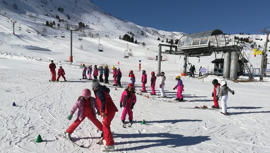 Les écoliers des Rives en classe de neige dans les Pyrénées