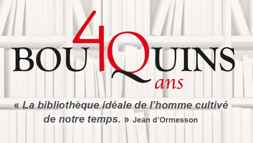 La collection Bouquins fête ses quarante ans