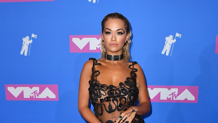 La Britannique Rita Ora aux MTV Video Music Awards le 20 août 2018 à New York