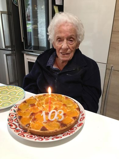 Madame Murat fête ses 103 ans.