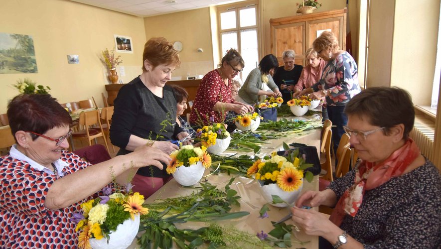 L’atelier initiation à l’Art Floral autour de pâques.