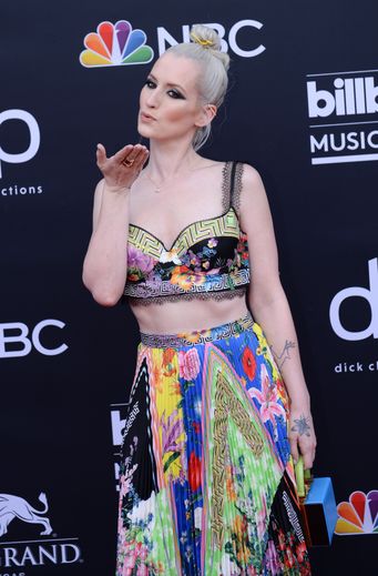 Ingrid Michaelson à la cérémonie des Billboard Music Awards 2019 au MGM Grand Garden Arena le 1er mai 2019, à Las Vegas (Nevada).