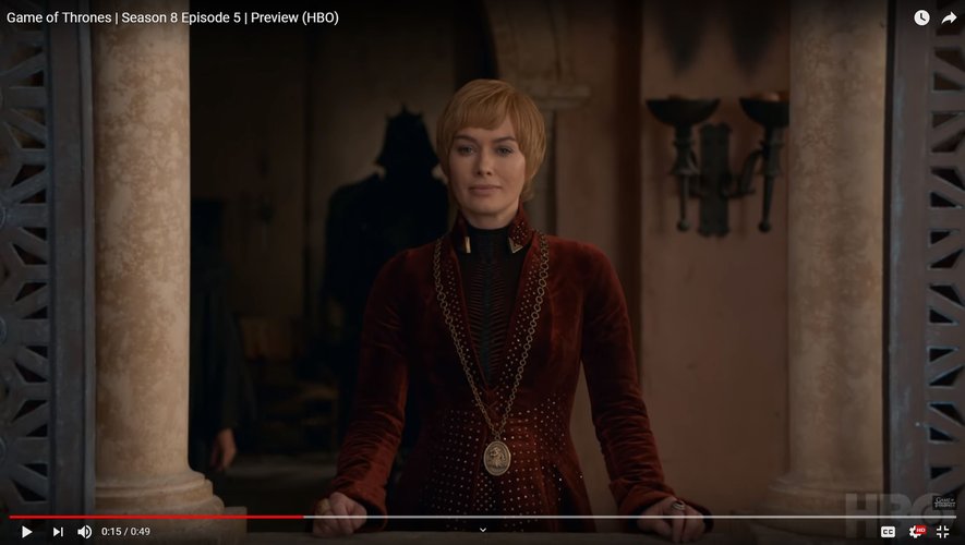 Lena Headey incarne la terrible Cersei Lannister depuis 2011.