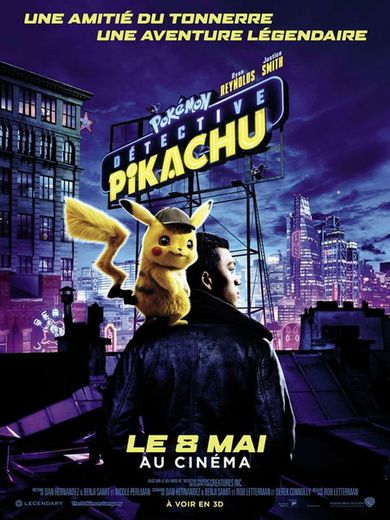Ryan Reynolds prête sa voix à l'adorable Pikachu dans la version originale de "Pokemon Détective Pikachu" réalisé par Rob Letterman.