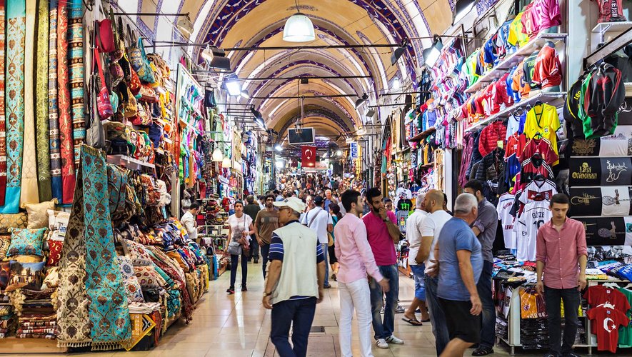 Le Grand Bazar d'Istanbul est le plus grand marché couvert du monde