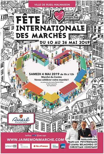 La fête internationale des marchés aura lieu du 10 au 26 mai 2019