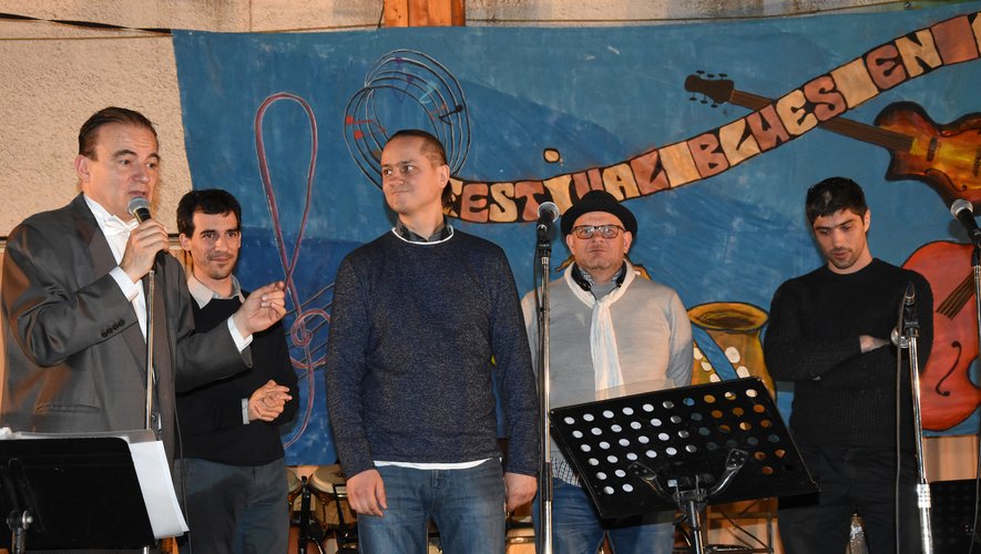 Le trio parisien et le russe Timour Abitov révélations des trophées du blues d’Espalion.