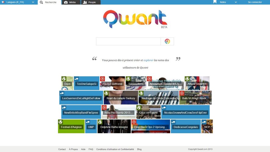 Qwant revendique une capacité d'indexation de pages de l'ordre de 1,5 milliard par jour, et la gestion de 18 milliards de requêtes en 2018.