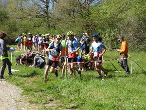 Les lycéens ont parcouru une distance totale de 22,2 km, ce mercredi 15 mai.