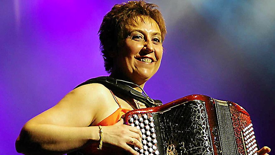 Sylvie Pullès, la "madame accordéon".