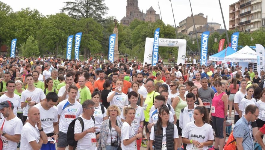 L'Ekiden de Rodez, une course désormais incontournable dans le calendrier aveyronnais.