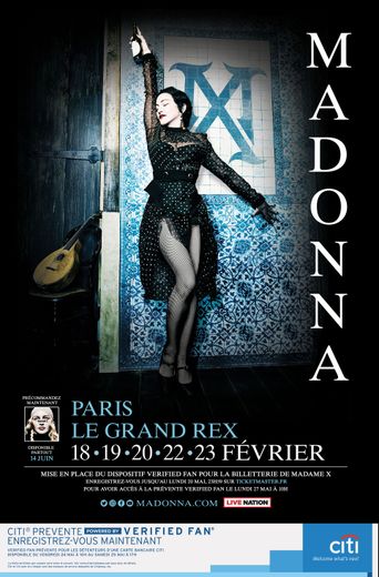 Madonna passera par Paris en février 2020 lors de sa tournée mondiale "Madame X"