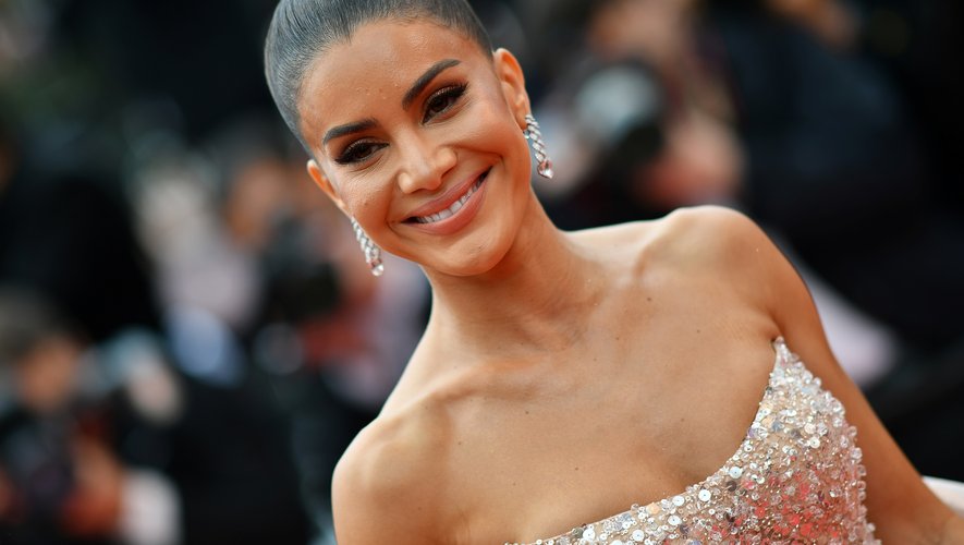 La Brésilienne Camila Coelho au festival de Cannes, le 19 mai 2019