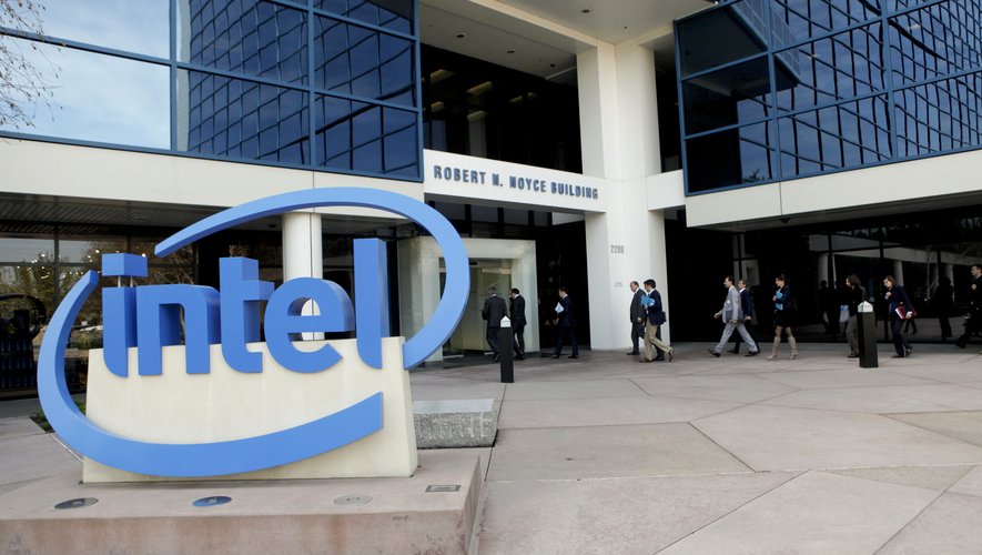 Le siège d'Intel à Santa Clara Headquarters.