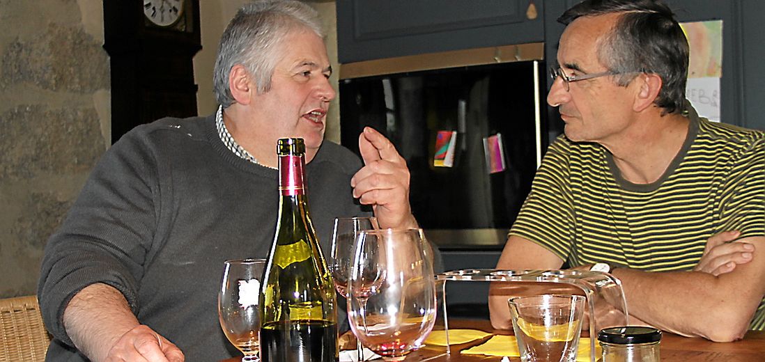 Avec Michel Bras.
