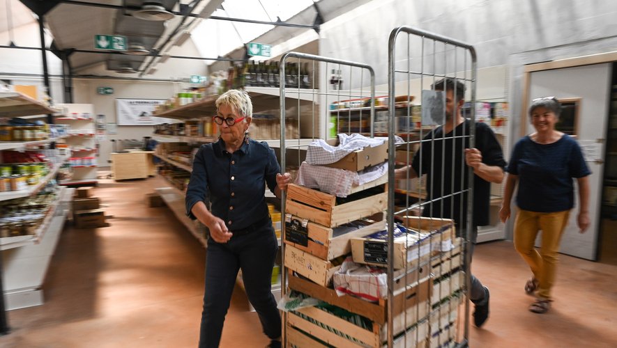 Le supermarché coopératif "La Fourmilière" s'est nouvellement ouvert à Saint-Etienne
