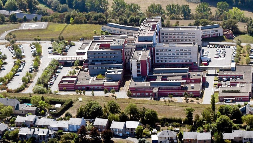 Une cinquantaine de patients covid toujours hospitalisée à Rodez.