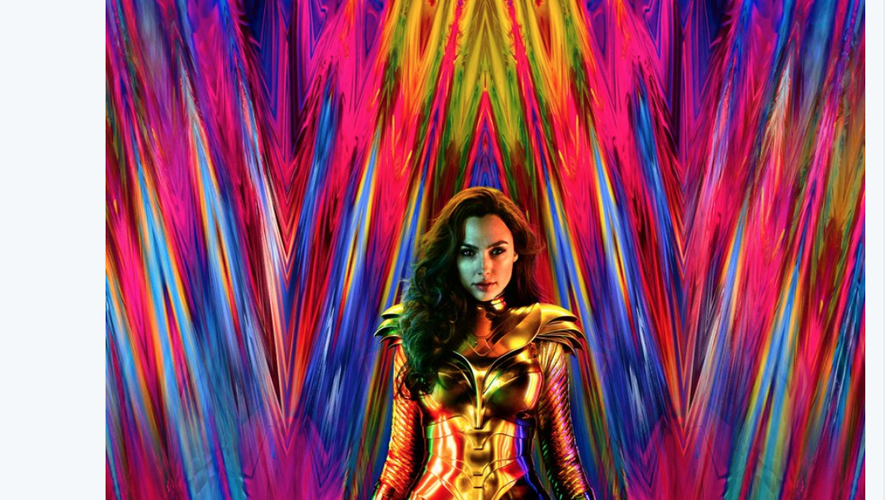 Gal Gadot dans son nouveau costume pour "Wonder Woman 1984" qui ne sortira qu'en 2020.
