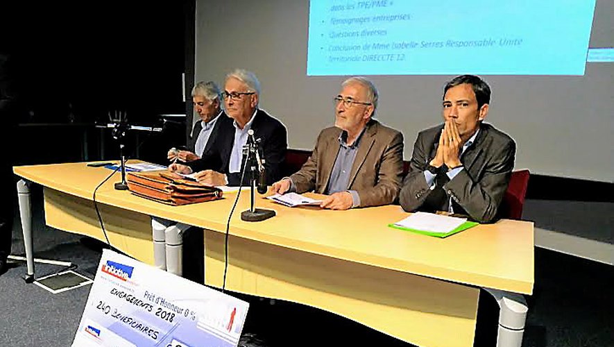 Les dirigeants d’Initiative Aveyron sont satisfaits des résultats de l’exercice 2018.