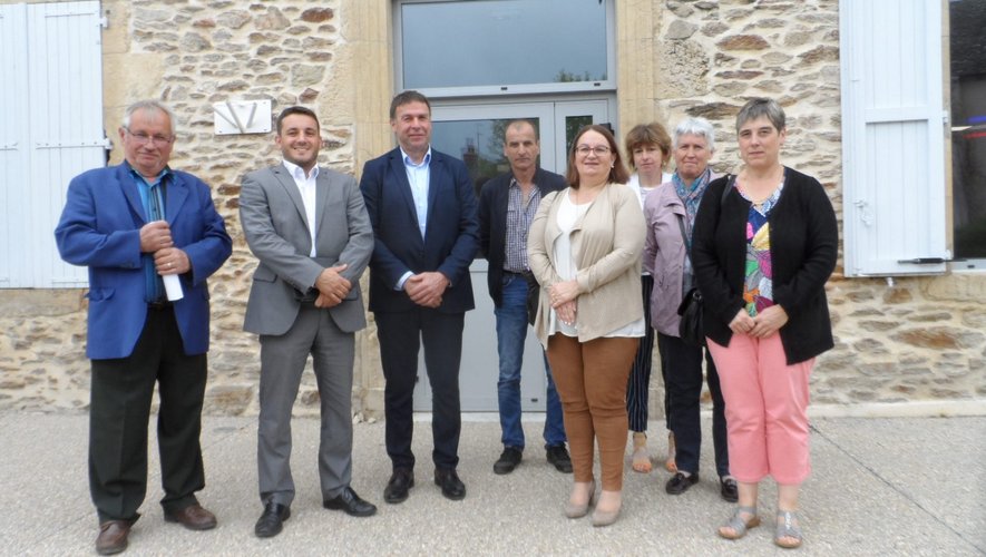 La Sous-Préfète et le Conseiller régional d'Occitanie ont répondus à l'invitation du Maire Jean- Marc Mairede Castanet