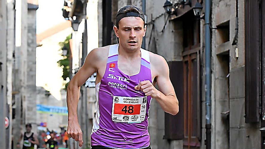 Samy Vérien, vainqueur sur le 10 km.