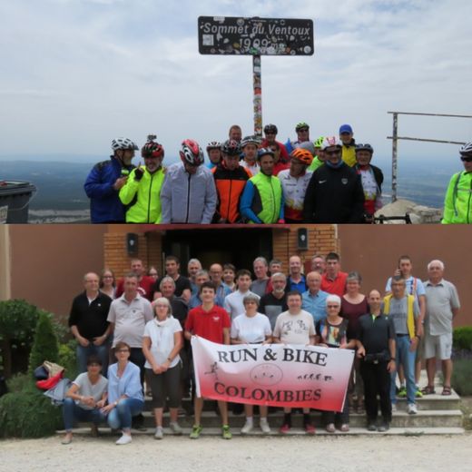 Les cyclosportifs de Run & Bike  ont "grimpé" le mont Ventoux