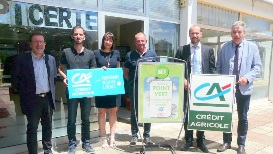 Un Point Vert Credit Agricole A L Epicerie O Jour Le Jour