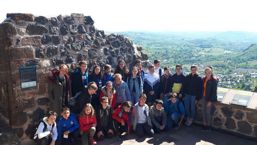 Les élèves de Saint Matthieu ont visité le château de Calmont-d’Olt