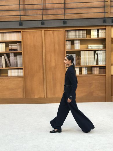 Le défilé Chanel haute couture automne-hiver 2019-2020 à Paris.