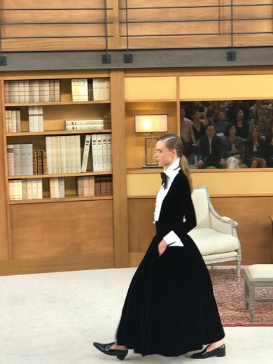 Le défilé Chanel haute couture automne-hiver 2019-2020 à Paris.