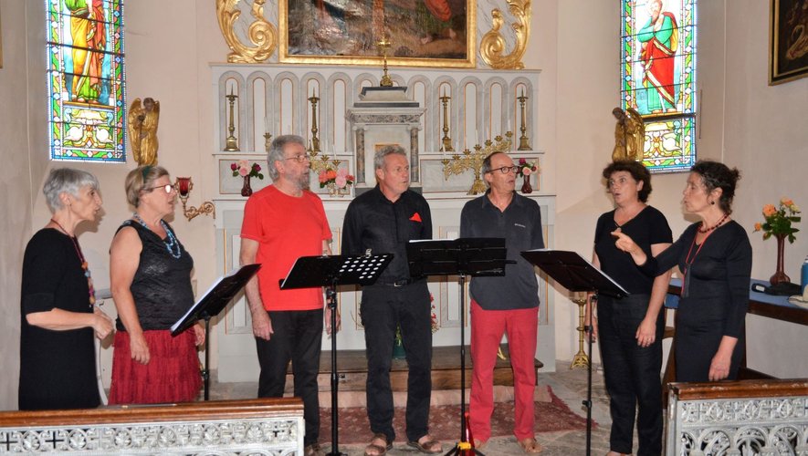 Mondalazac : la chorale "Le p’tit chœur du dimanche" a ravi le public