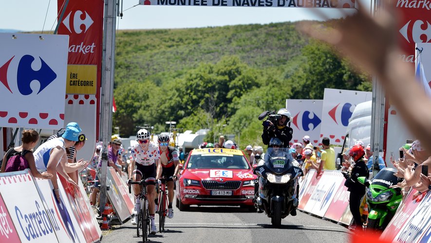 Les deux difficultés répertoriées le long des quelque 115 km parcourus par le Tour en Aveyron sont classées en 3e catégorie. 