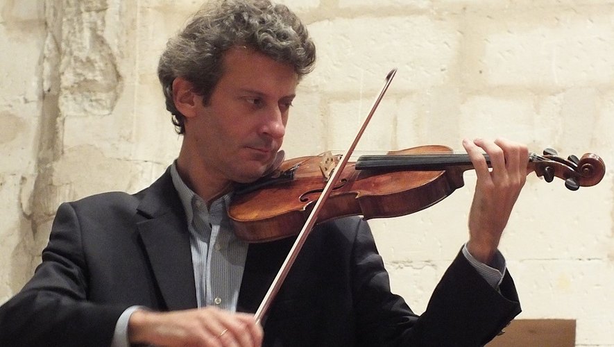 Le Figeacois, Olivier Pons au violon.