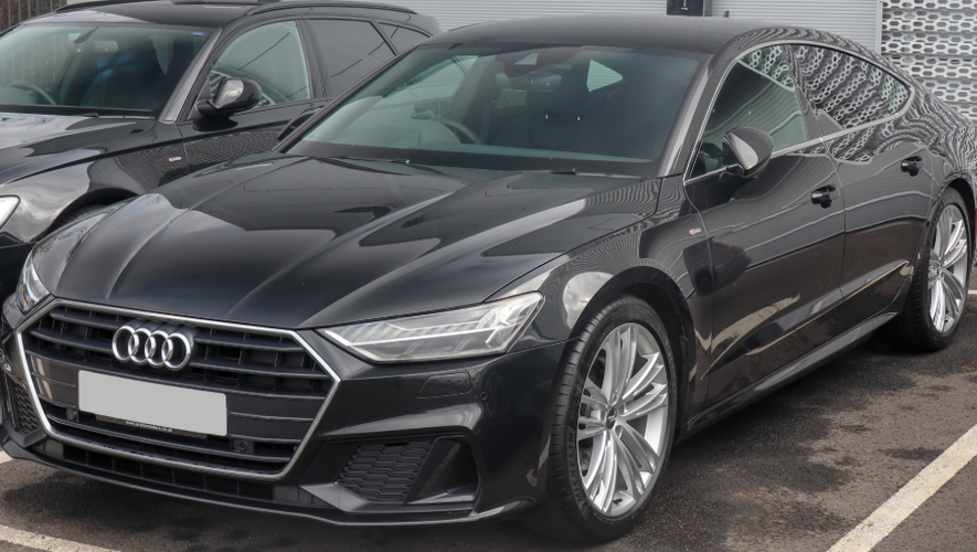 Le contrevenant circulait à bord d'une Audi A7.
