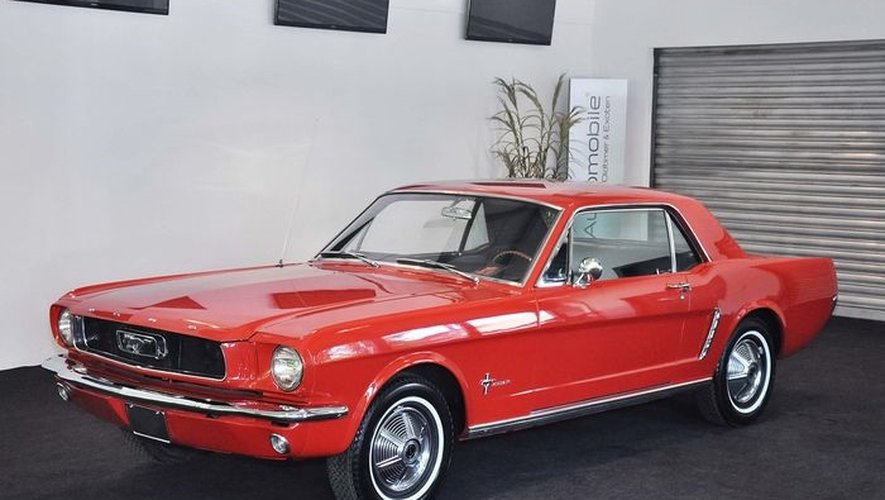 Cette Ford Mustang de 1965 est estimée entre 55.000 et 85.000 euros.