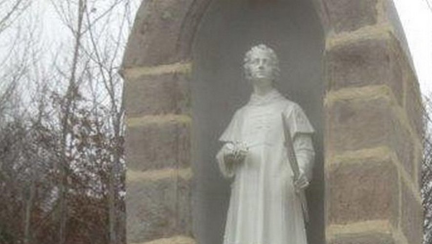 La statue de Saint-Vincent a été rénovée.