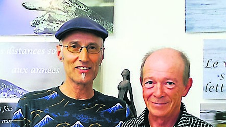 Alain Hugonnenc et Bernard Pellat./Photo FEG